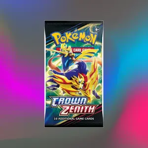 Pokemon Crown Zenith Booster Pack - 10 cards per pack