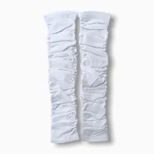 Pre-Scrunched Socks for Football Scrunched Look Cotton Material Perfect for Fans Easy Wear Versatile Use Comfortable Fit