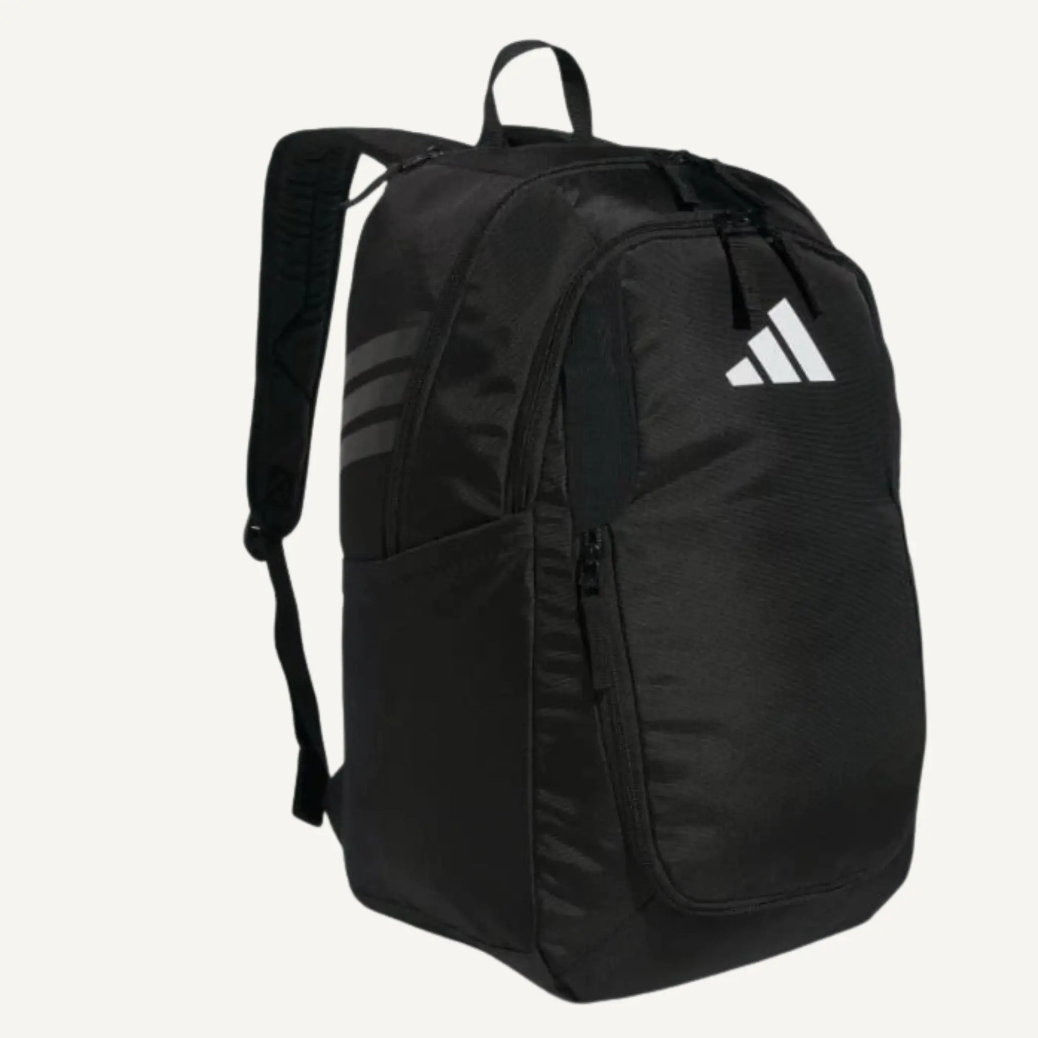 Adidas Unisex Black Stadium 4 Soccer Backpack, JJ7421