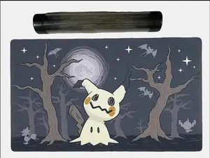 Mimikyu Mouse Pad – Cute Halloween Anime Extended Gaming Desk Mat