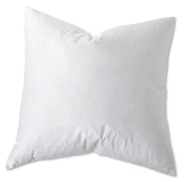 Sunflower FDP-18 White Duck Down Pillow - 18 x 18 in. -Pack of 2
