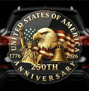 We The People Sticker Decals 1776 Distressed American USA Flag Skull Decal Patriotic Vinyl Decal for Auto Car Truck SUV Window Vehicle Decoration decals for truck