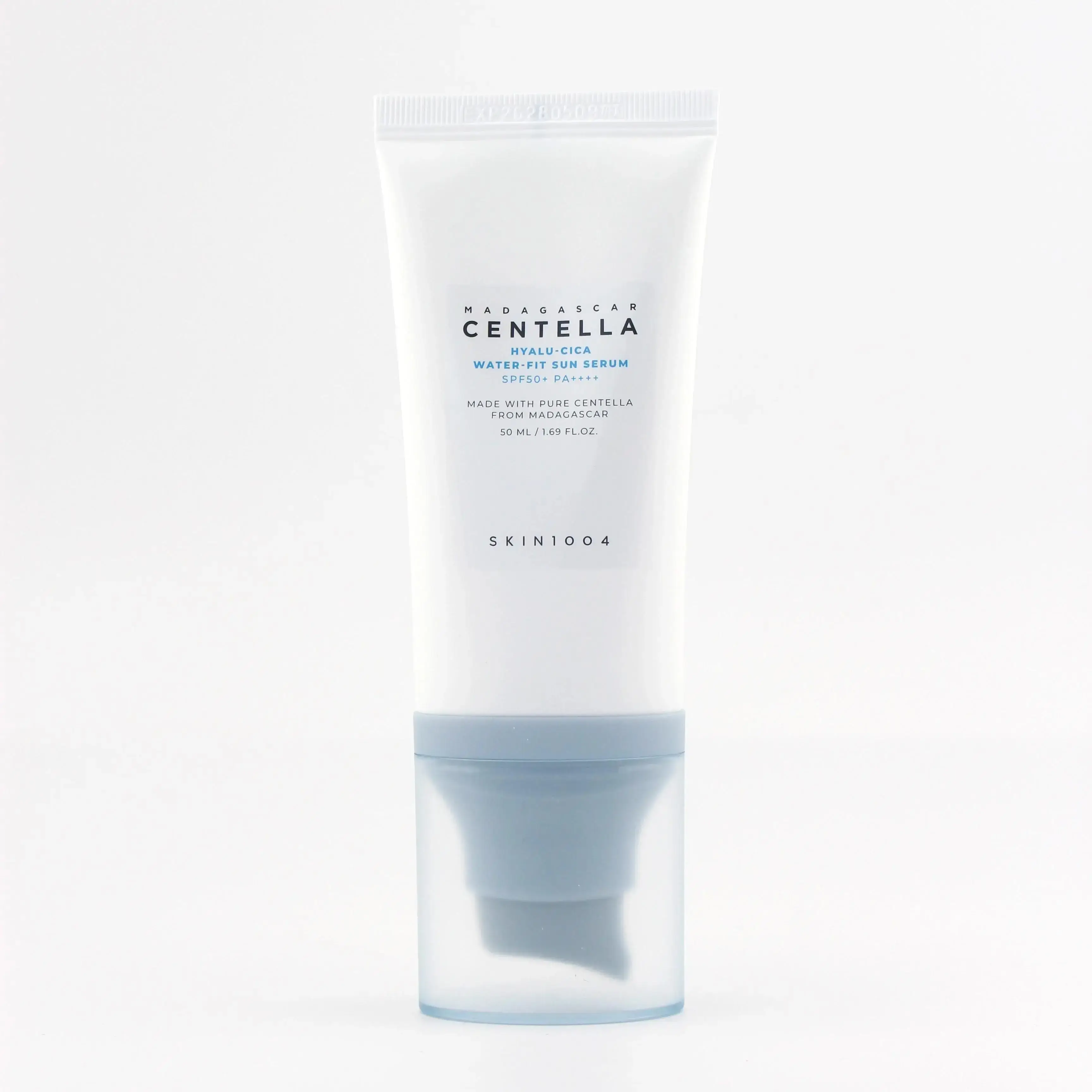 [Stock up]SKIN1004 Hyalu-Cica Water-Fit Sun Serum UV 50ml (OTC) - Lightweight Sunscreen for Daily Use, Korean Sunscreen, Watery and Creamy Texture, Sunscreen for Sensitive Skin