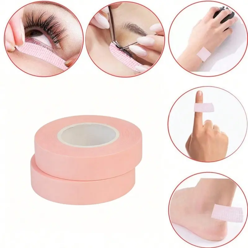 Eyelash Extension Tape Breathable Isolation Tape Non Woven Lash Tape for Upper and Lower Eyelids Eyeshadow Sticker Eyeliner Guide Tape Face Lifting Tape Makeup Cosmetic Facial Makeup Tool Eyelash Face Tools
