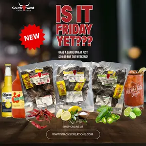 Snacks Creations Southwest Artisan Beef Jerky Sampler Mix 0.9 oz - Original, Red Chile, Salt & Pepper, Lemon Pepper, Jalapeño Flavors - USDA Choice Beef, Organic Spices, No Preservatives