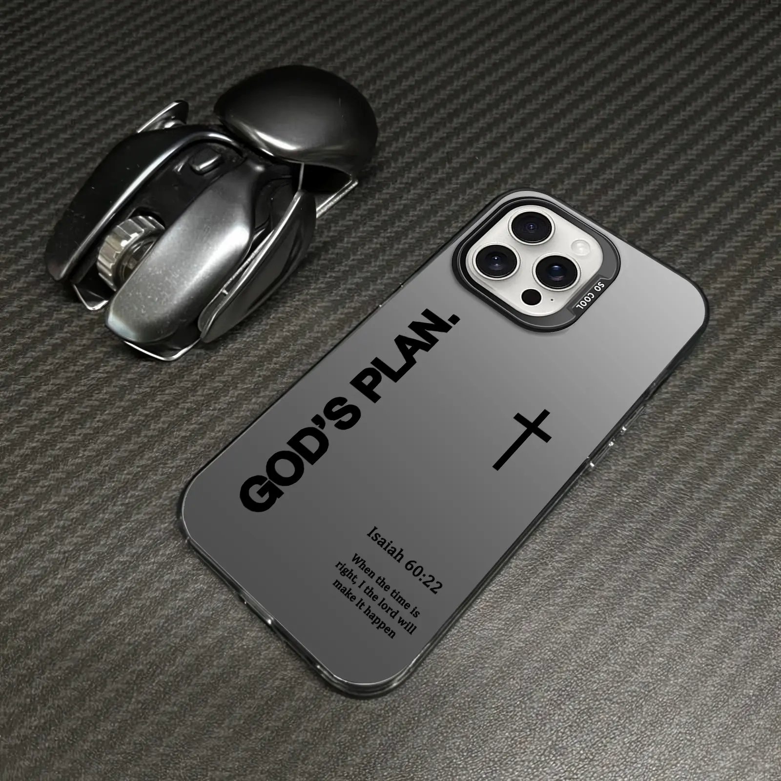GOD’S PLAN Cross Isaiah for iPhone Samsung Galaxy Case iPhone 17 16 15 14 13 12 11 Pro ProMax Plus  Air series S25 S24 S23 S22 Phone Case, God's Gift, Faith, personality, Gradient, Protective Silicone Cover, Protection Durable, Shockproof Drop.WC60