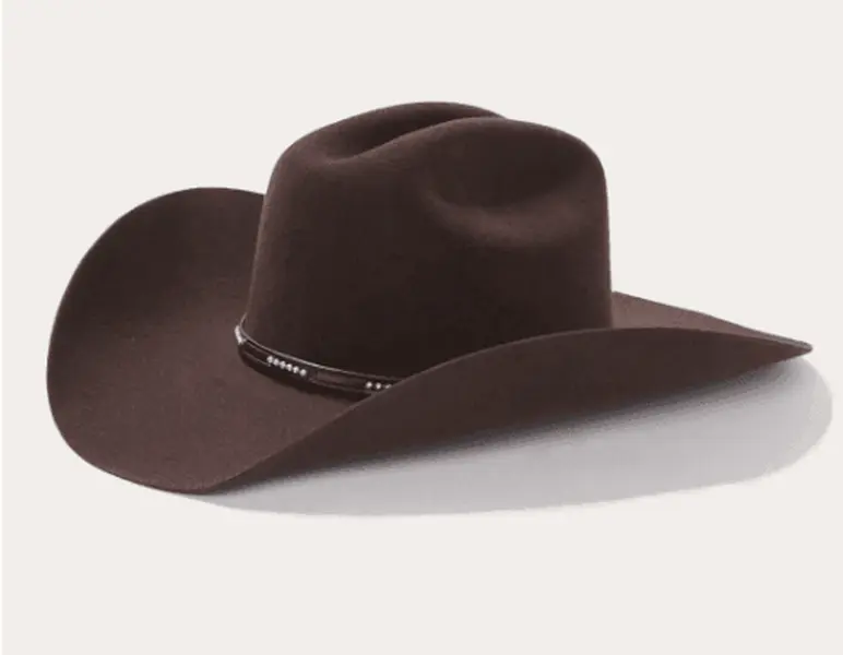 Stetson 4X Quality Wool Llano Chocolate Western Cowboy Hat SWLLNO-7242-22-67