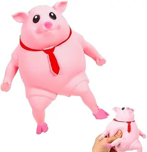Easter gifts Anti-stress Pig, Adult Decompression Toys, Splash Piggy,Reduces Anxiety, Releases Emotions,Suitable for 14+ Years Old
