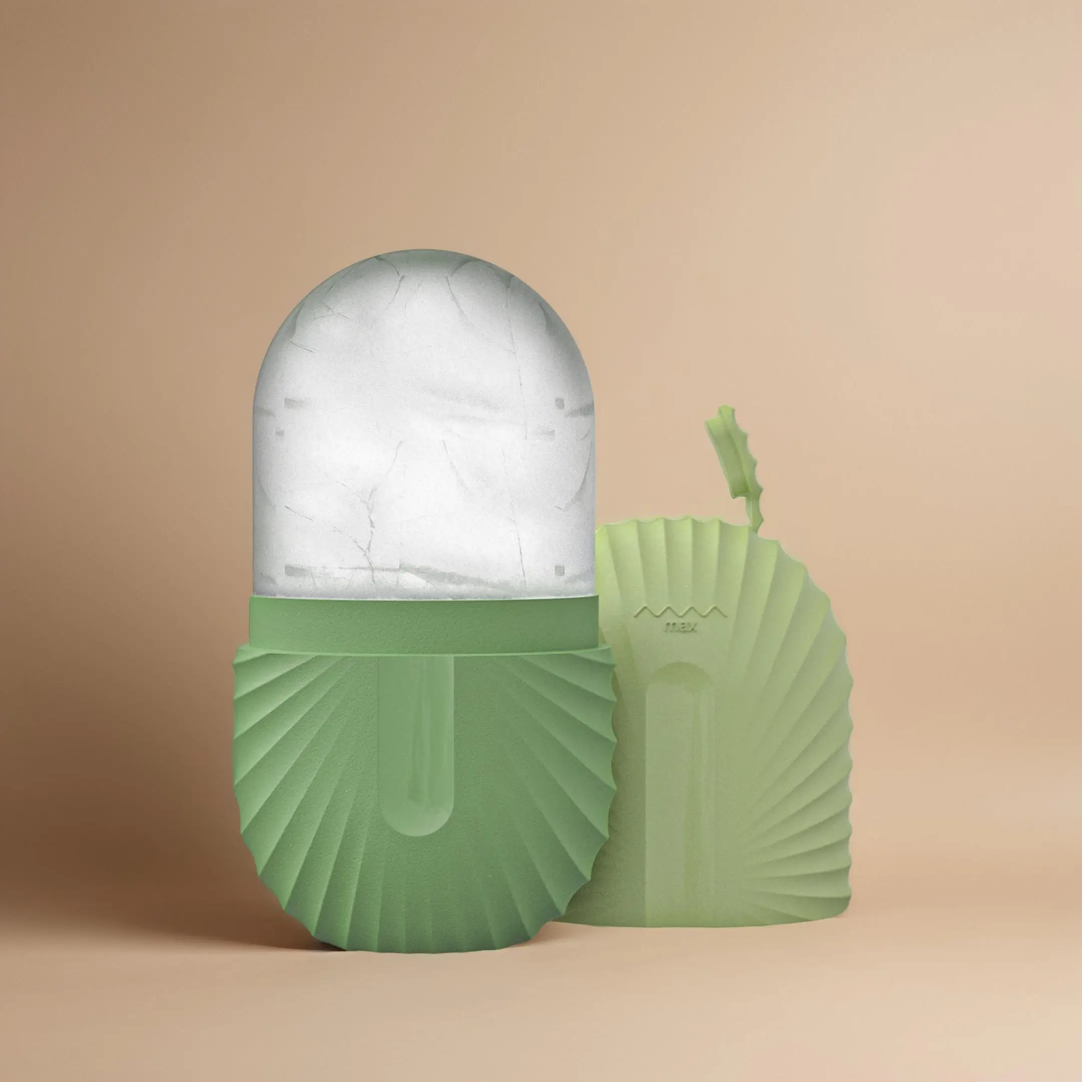 Ice Mold for Face and Eye, Beauty Ice Roller Tube, DIY Cooling Facial Cube for Face Eyes Puffiness Soothing & Joints Massaging, Comfort Ice Compress S