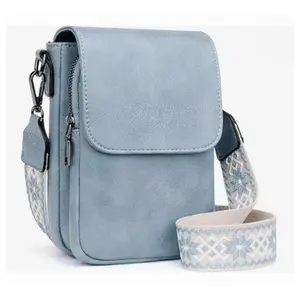Cell Phone Purse Small Crossbody Bags for Women Leather Handbags Phone Wallet with Card Slots Adjustable Strap Outdoorfun