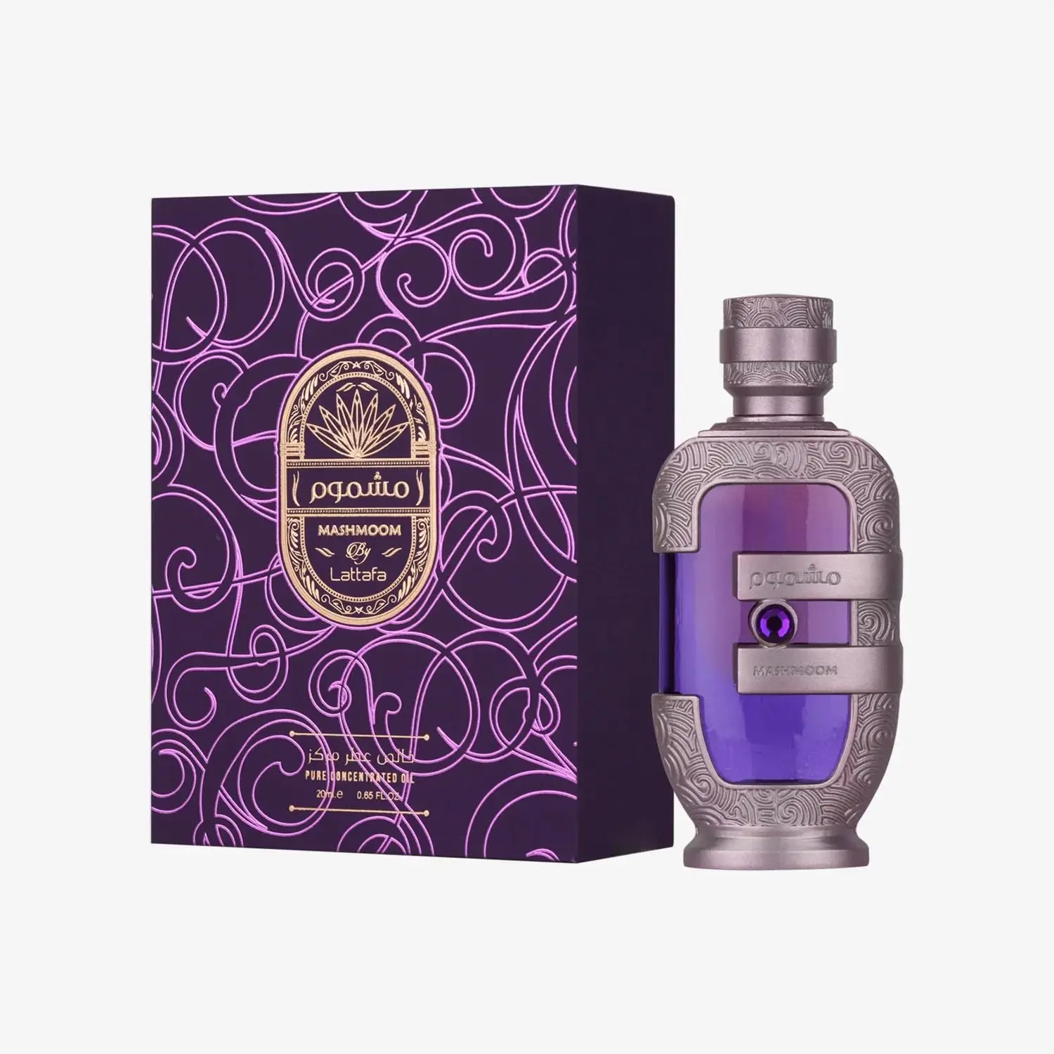 Lattafa Mashmoom Concentrated perfume oil for Men and Women -20ml