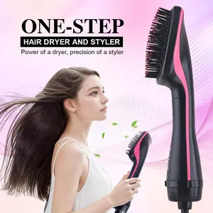 Multifunctional Hair Styling Tool, / Hot Air Brush Comb, Heated Brush, Straightener & Curler, Us Plug, New Condition, No Built-In Battery