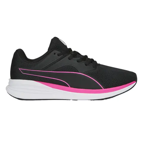 PUMA Mens Transport Running Sneakers Shoes - Black
