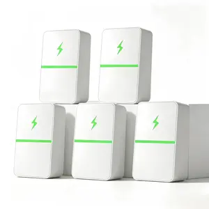 Plug-In Power Box with US Plug 2026 Updated Design, Compatible with 90–250V Input Range Multi Plug Outlet