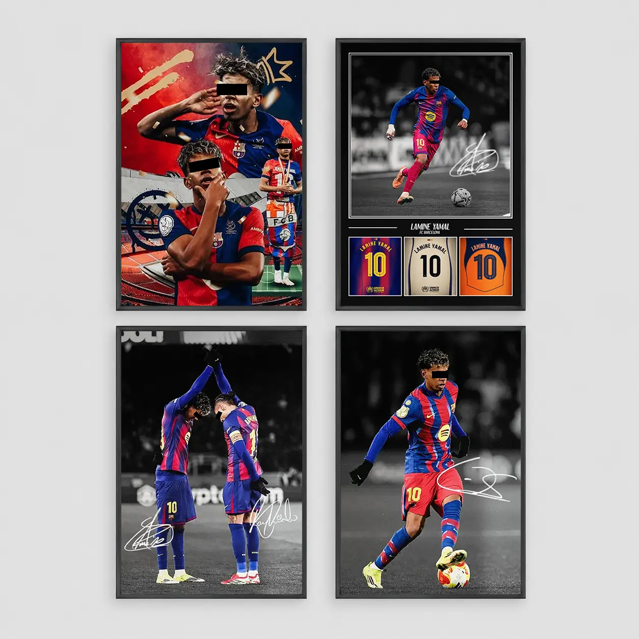 Lamine Yamal Soccer Football Player Canvas Print Artwork, Cool Wall Art, Room Wall Decor Art, Home Decoration, Ideal Fan Gift