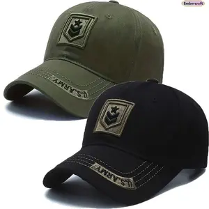Men’s 2-Pack Embroidered Lettering Baseball Caps - Adjustable, Lightweight, Breathable Camo Trucker Dad Hats, Unisex Accessories for Adults, Ideal for Fishing, Travel