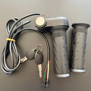 DZMODS Plug & Play Full Twist Throttle for Ridstar Q20- Custom Fit, Easy Install, 3-Pin Connector, E-bike Handlebar Grip