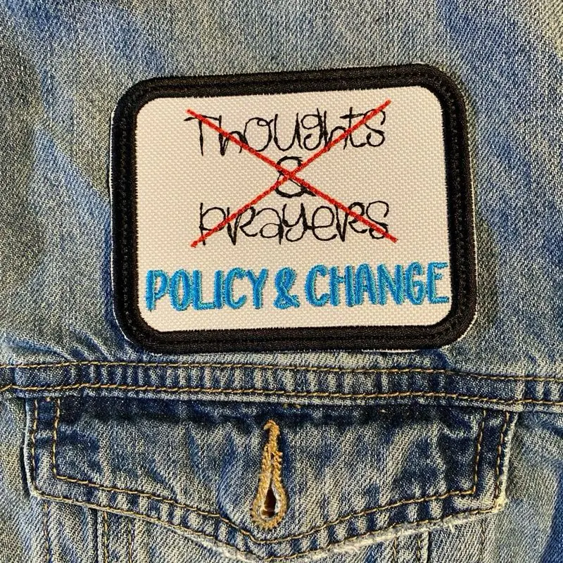 Custom Embroidered Patches - Iron-On, Sew-On, Hook Fastener Sewing Accessory for Jackets, Back Pockets, Custom Patches Embroidered