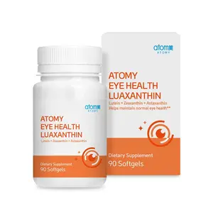 ATOMY Eye Health Luaxanthin - Lutein Zeaxanthin Astaxanthin Supplement for Macular Pigment Density - 90 Softgels