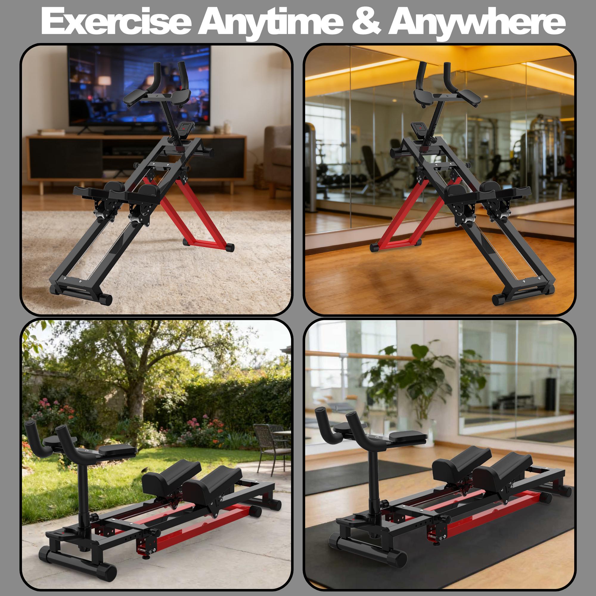 3-in-1 Spinal Twister, Stepper and Waist Shaper, Adjustable Back Stretcher