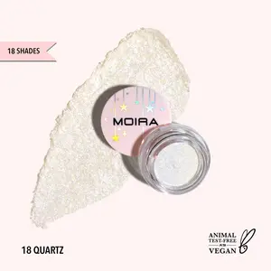 MOIRA | Starshow Shadow Pot (018) | Metallic Cream Eyeshadow with Rich Pigment & Long-Wear Finish