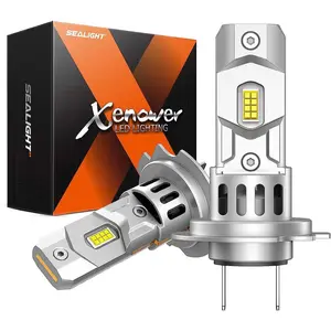 2011 Volkswagen Jetta H7 100W 6500K White IP68 LED Headlight Bulbs 2PCS SEALIGHT X3S