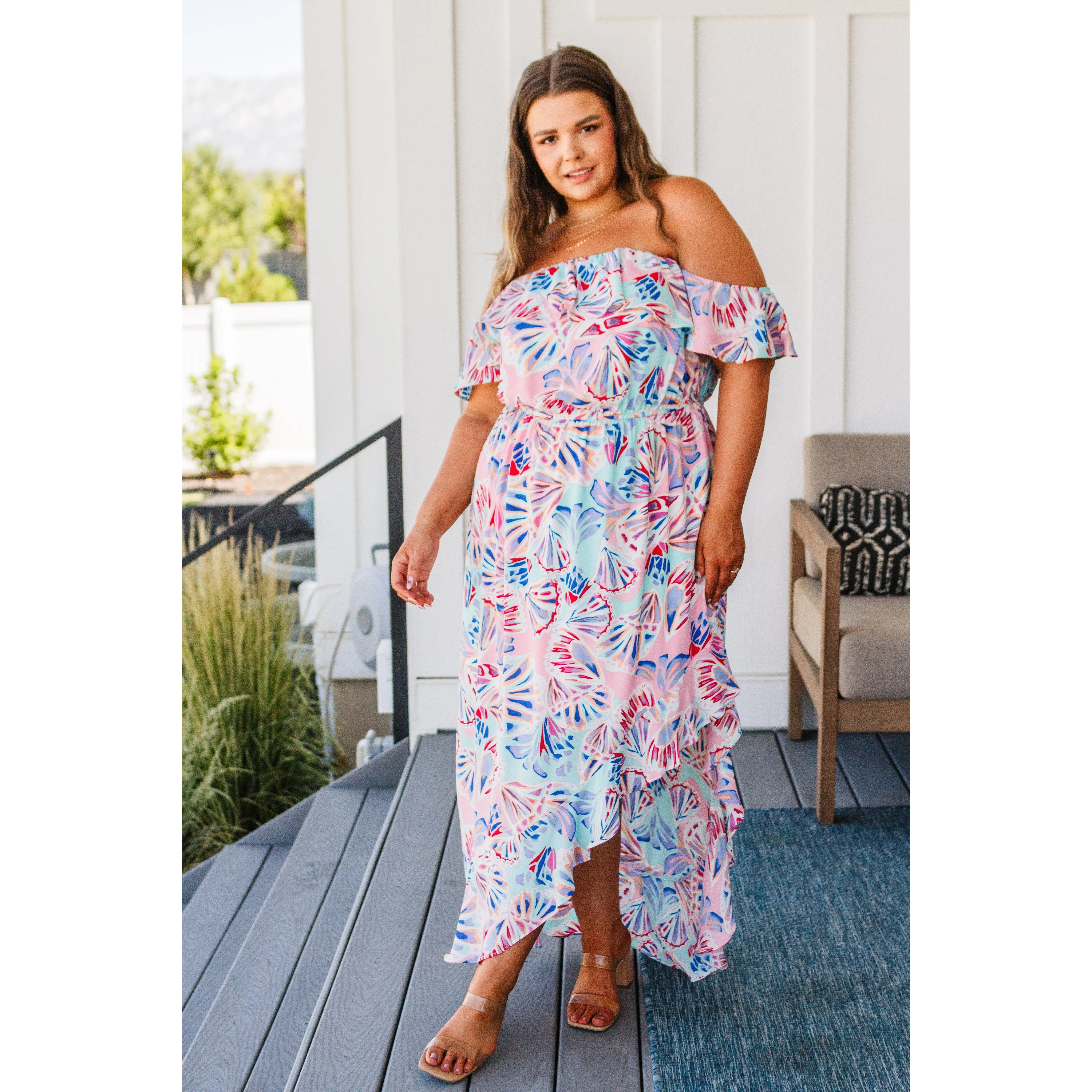 She Sells Sea Shells Maxi Dress