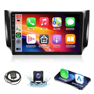 Android Radio for【Nissan Sentra Sylphy B17 2013-2017】10Inch Android 13 Car Stereo Carplay Android Auto Mirror Link Bluetooth FM GPS WiFi Backup Camera