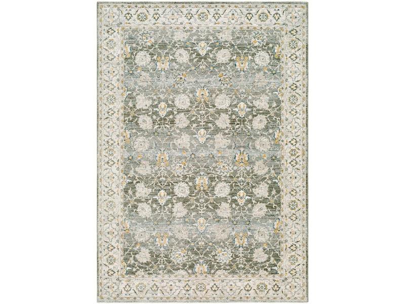 Livabliss Dresden Rectangular Rug (DRE2312-710103) - 7ft10in x 10ft3in, Multi-Color, Machine Woven Polyester Fiber, Medium Pile, Indoor Use, Natural Charm