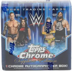 2026 Topps Chrome WWE Wrestling Sapphire Edition