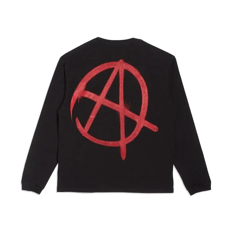 Gallery Dept. Men's Anarchy L/S Tee Black/Red, from StockX