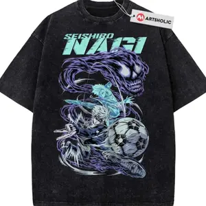 Seishiro Nagi Shirt, Blue Lock Shirt, Anime Shirt, Vintage Tee , Graphic Tee, Unisex Fashion, Full Color, Full Size, For Men, For Women