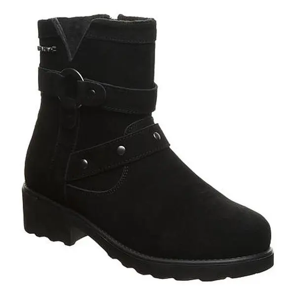 BEARPAW® Reece Suede Half-Calf Boot with Rain & Stain Repellent
