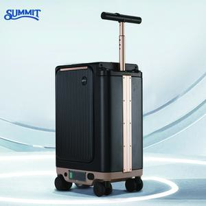 SUMMIT Electric Riding Luggage - Compact & Convenient, Versatile for Travel & Daily Use, User-Friendly, Stylish & Functional, Perfect Gift