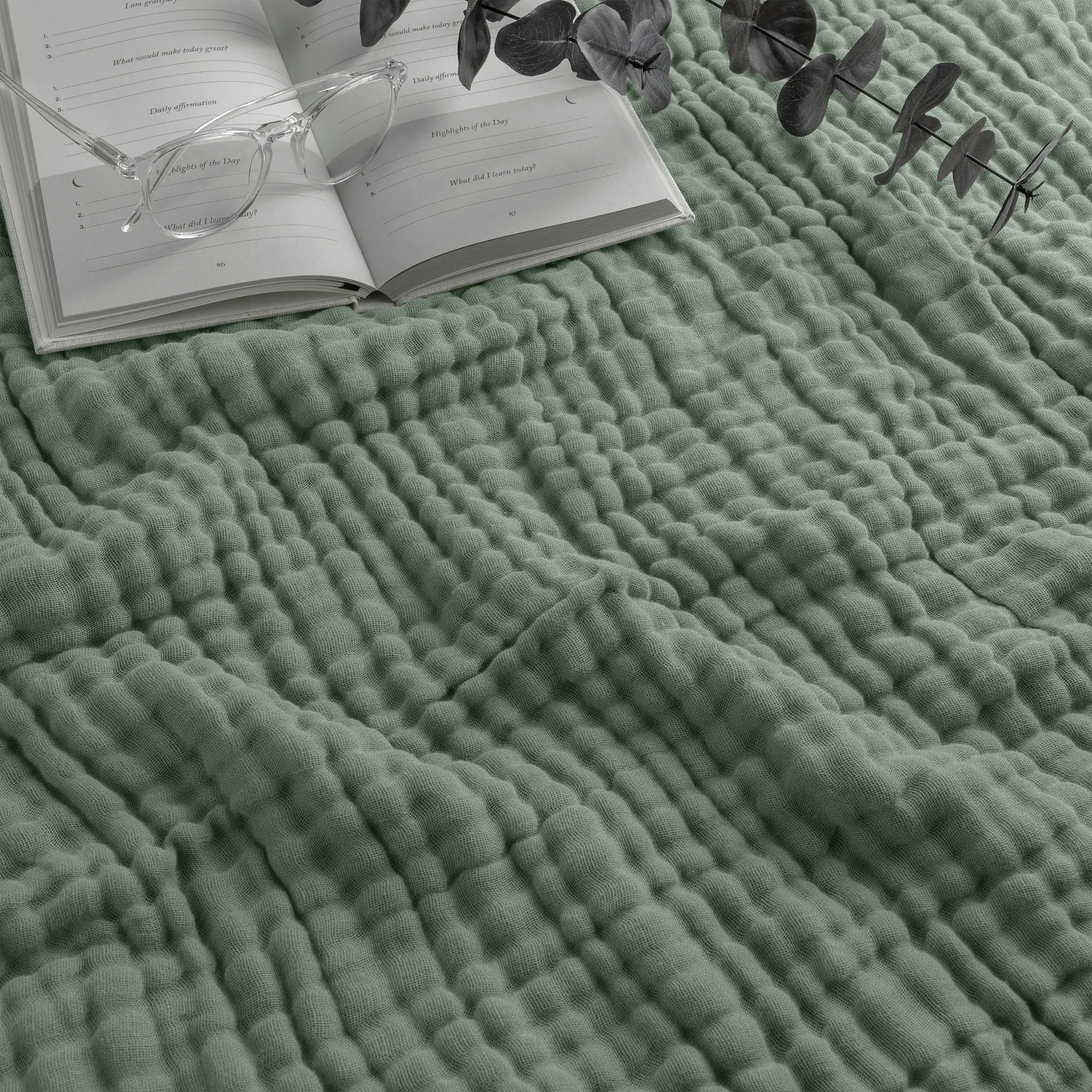 Cozy Muslin Cotton Blanket
