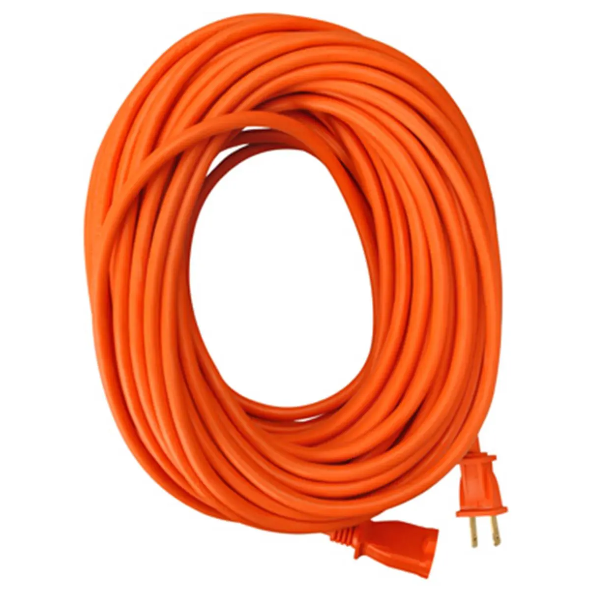 Master Electrician 02209ME 100 ft. Orange Round Vinyl Extension Cord - UL Listed, 10A 125V Rated, 125V Outlet Ready, 13.5 x 8 x 3 in, Indoor/Outdoor Home Improvement Electrical Accessory