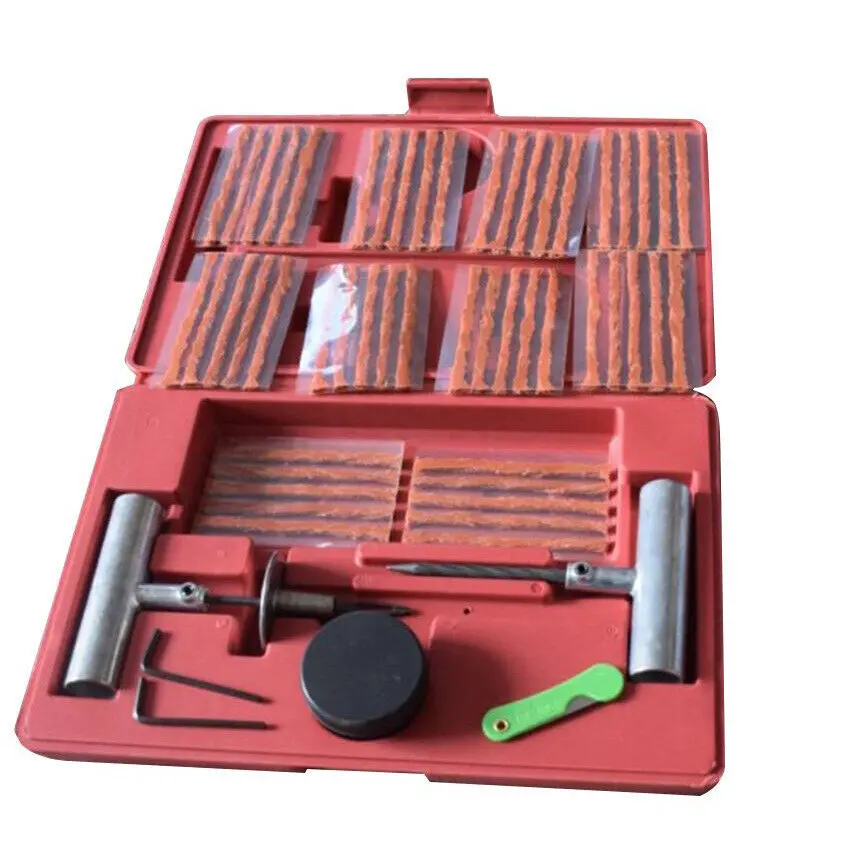 -NON BAO HIEM- 57-Piece Heavy Duty Tire Plug Repair Kit, Iron & PE Car Tools, Flexible Easy-to-Use Tire Repair Tool for Cars & ATVs, Puncture Repair Tyres
