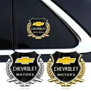 Car Body Decoration Sticker, Window Decal, Windshield Sticker, Personalized Modification Sticker, Chevrolet Car Exterior Accessories, 3D Car Logo Patch, Car Stickers, Sticker For Cars
