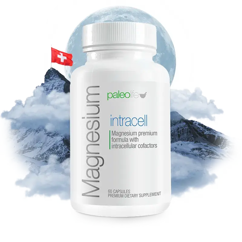 Magnesium Intracell · Premium Magnesium Citrate with B Vitamins & Taurine