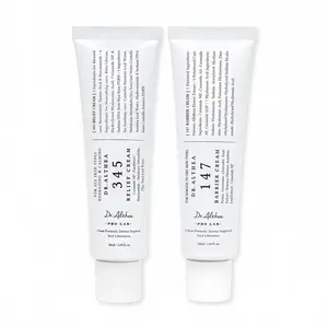 Dr.Althea 345+147 Barrier Cream | Daily Skin Barrier Care l Deep Hydrating with Hyaluronic Acid & Ceramides | Korean Vegan Skincare for All Skin Types