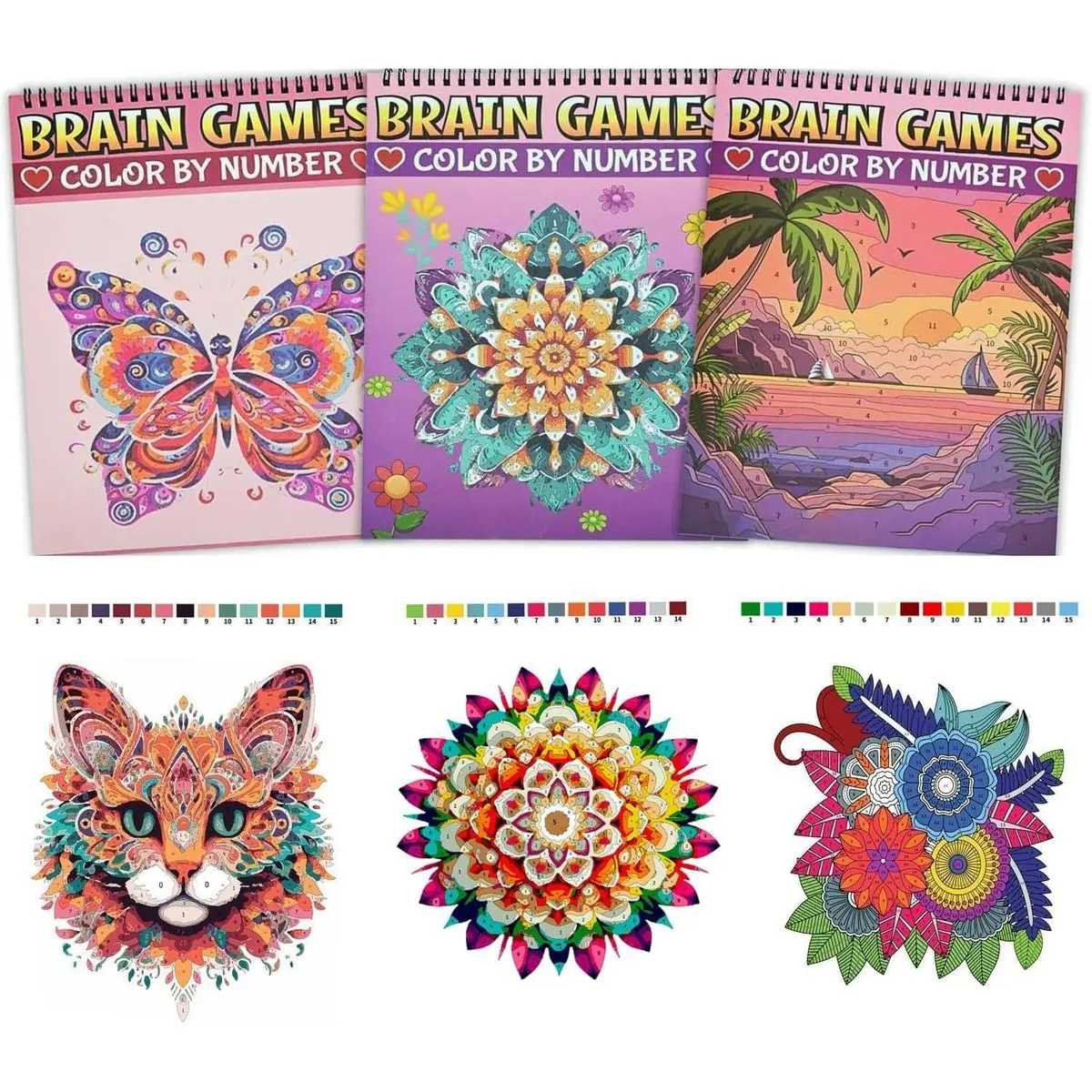 Color by Number Book