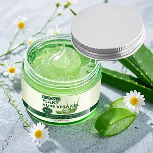 Rozino Aloe Vera Gel 50g, 99% Plant-Based Aloe Essence, Intensive Moisturizer, Moisturizing, for Dry Sensitive Skin, Deep Nourishment, Acne Scars, Daily Use, Balances Oil & Water, Moisture Hydrate, Hydrating, Repairing Calming