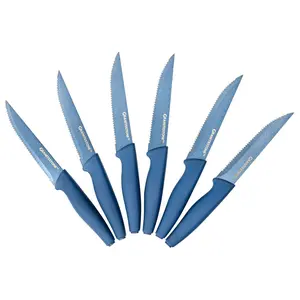 Granitestone 6-Piece Serrated Steak Knife Set