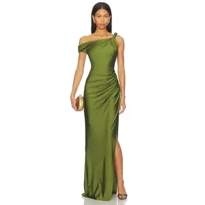 NBD Shilpa Maxi Dress in Moss Green