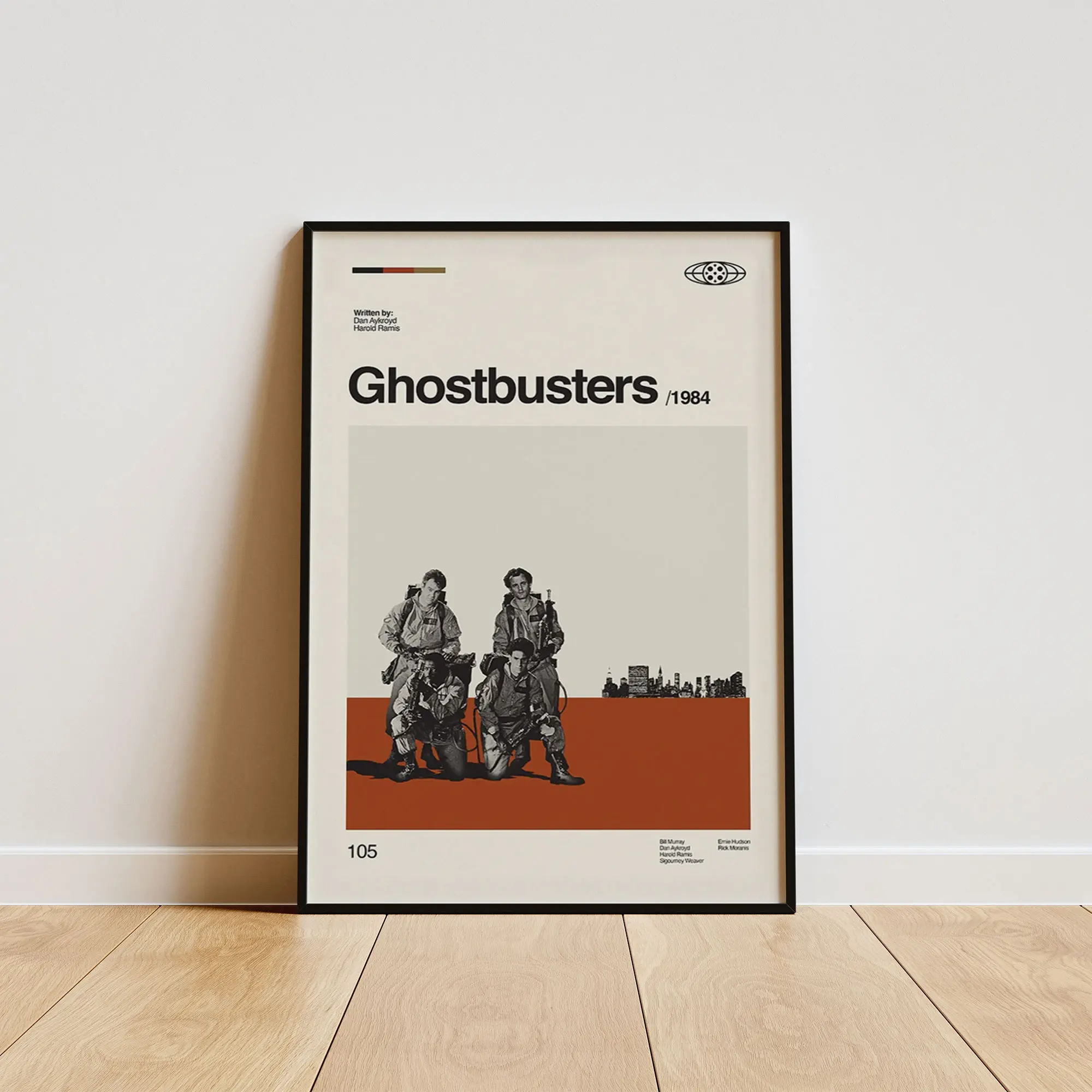 Ghostbusters Poster, Contemporary Wall Decor, Modern Home Aesthetic, Interior Decoration Print