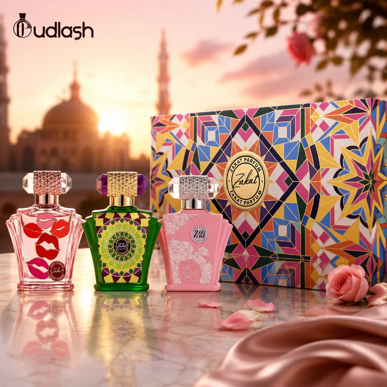 Zakat Parfums | Women's Mini Gift Set | Z 19 + Z 25 + Z 40 | Women's Fragrance | 30 ML | Eau De Parfum | Bergamot - Lemon Blue Berry & Cassis Violet Leaves