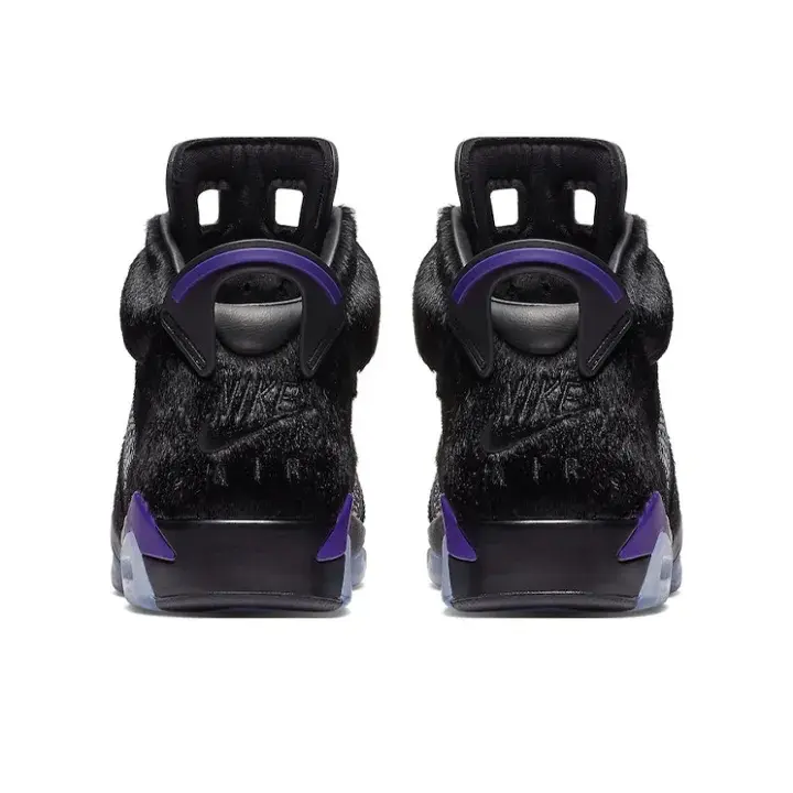 Brand New Knitted Fabric Black Purple Accent High Top Retro Basketball Sneakers for Men Women, Transparent Outsole Vintage Street Breathable Athletic Casual Footwear