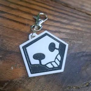 Bleach Shinagami Skull Pendant Keychains decor keychain portable keychain car key