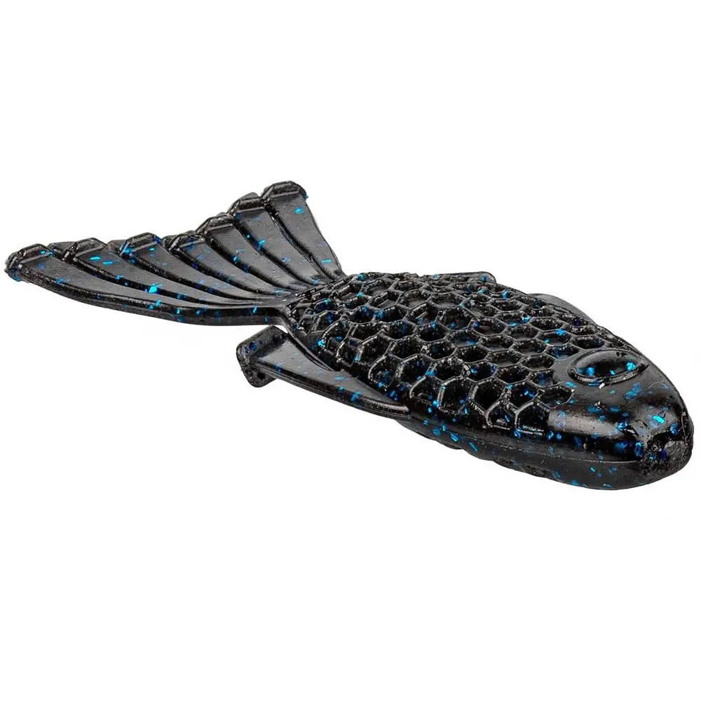 HexTek Bull Bream Soft Plastic Bait, 4 Inch Bluegill Shape Fishing Tackle for Flipping & Pitching, Salt-Infused, 6 Pack