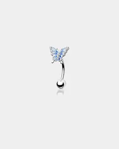 Blue Butterfly Rook Earring Blue Butterfly Rook Earring
